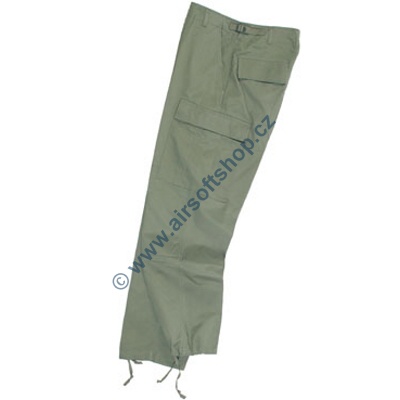 Kalhoty ripstop zelen-o velXL